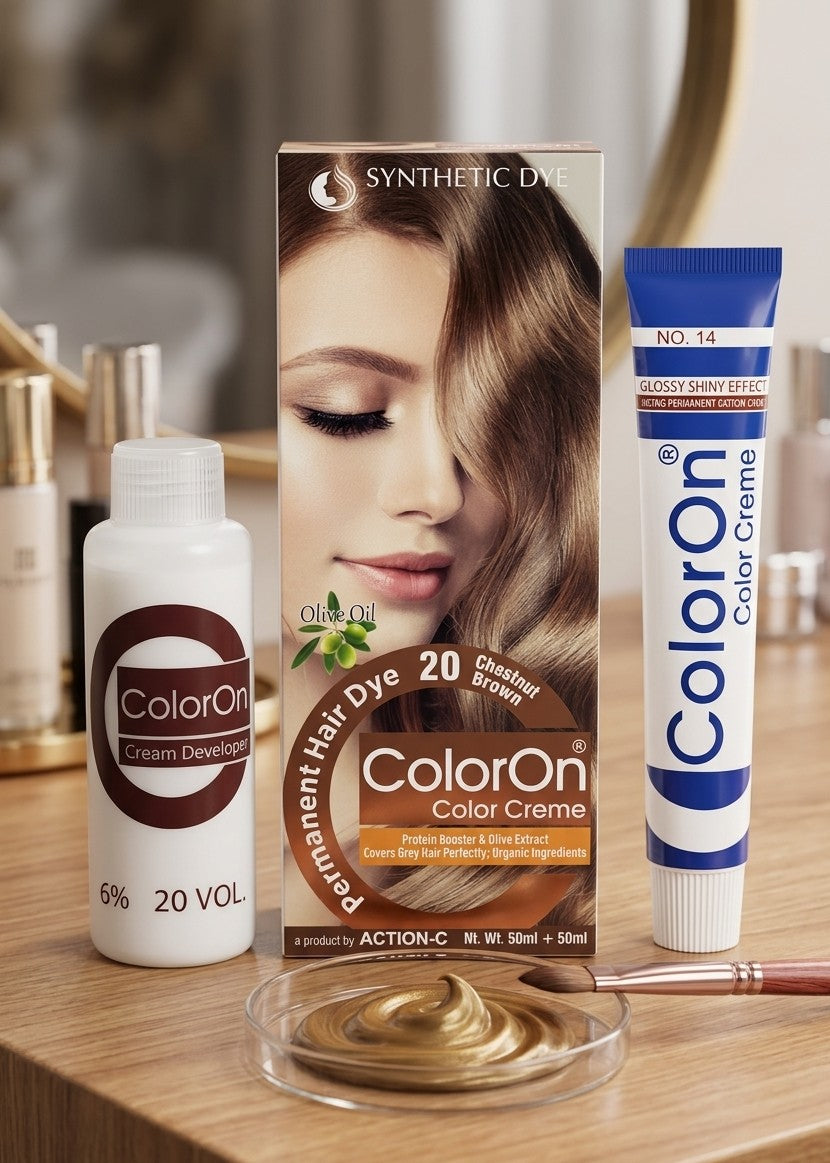 ColorOn Luxury All Hair Color Shades