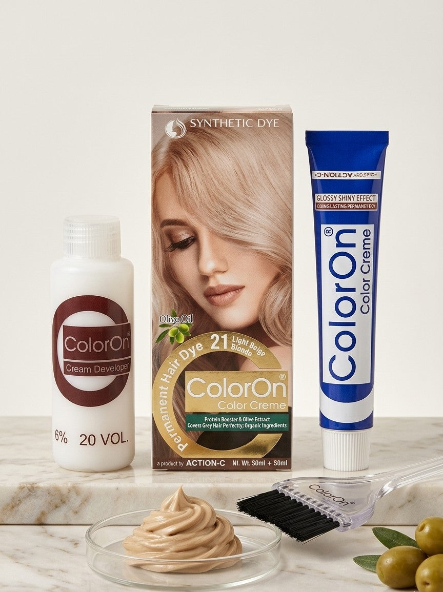 ColorOn Luxury All Hair Color Shades