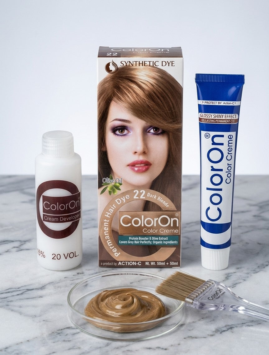 ColorOn Luxury All Hair Color Shades