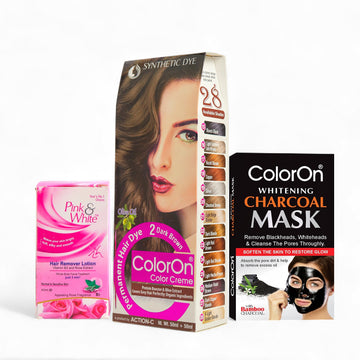 Coloron Complete Hair Care Combo | Hair Color & Hair Removal Essentials