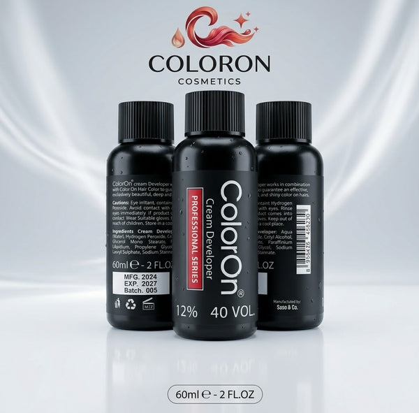 ColorOn Professional Cream Developer 60 ml | Premium Hair Color Activator