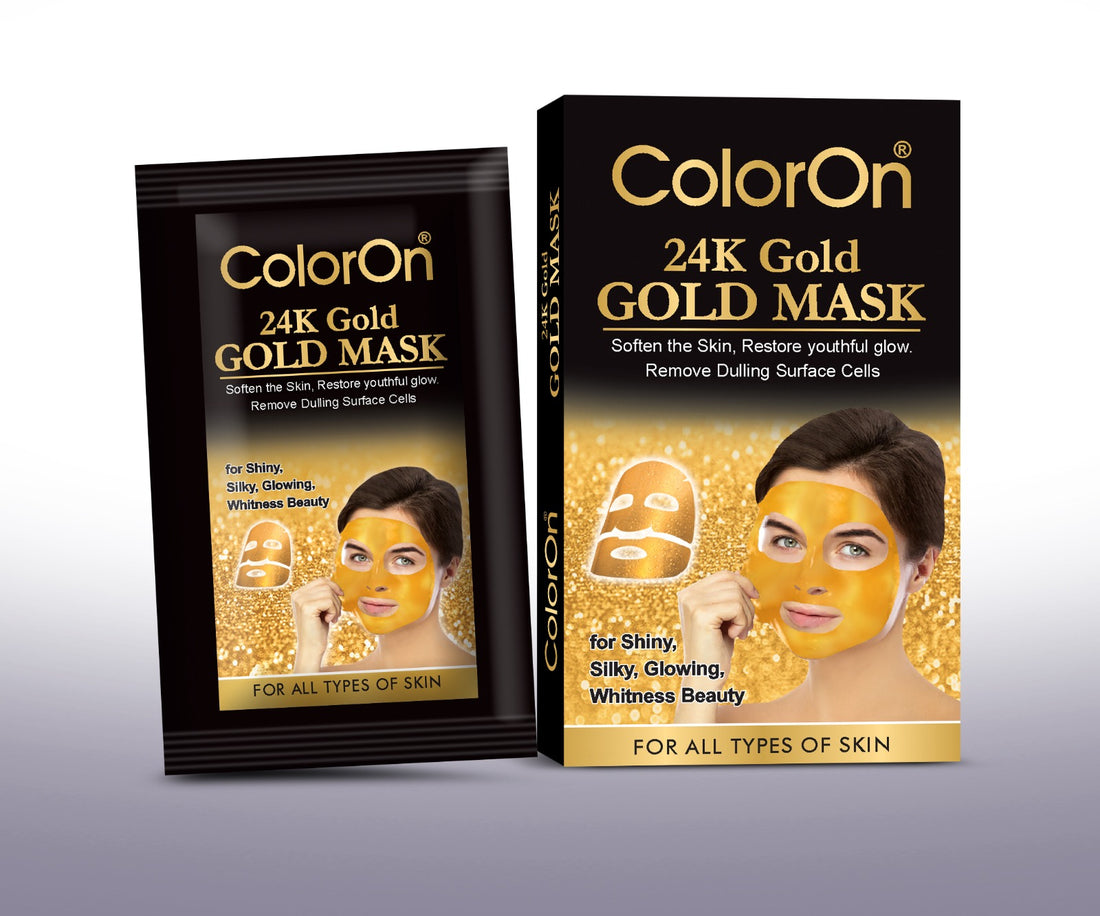 Color On Gold Mask (pack of 2)