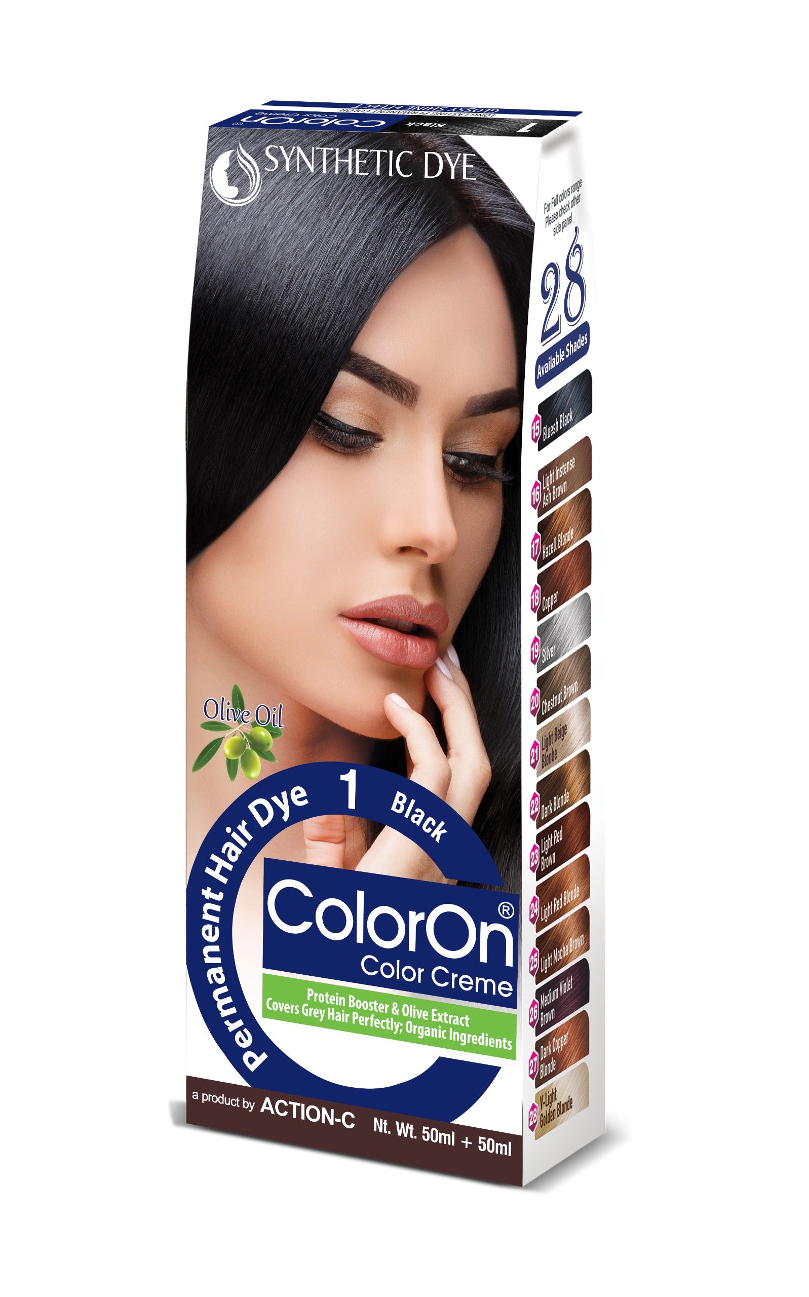 ColorOn Luxury All Hair Color Shades